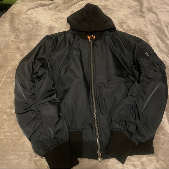 PacSun Other - PacSun Bomber Jacket in Black - Medium